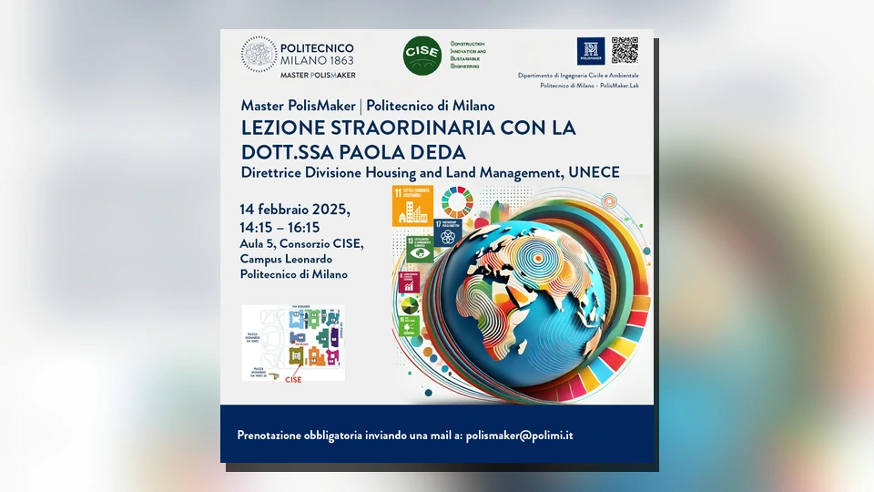 Lectio magistralis con la Dott.ssa Paola Deda (UNECE)