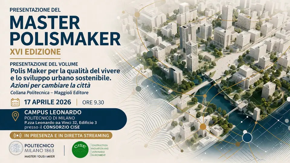 Presentazione del Master PolisMaker – XVI edizione e del volume a cura del Prof. Santiago Caprio